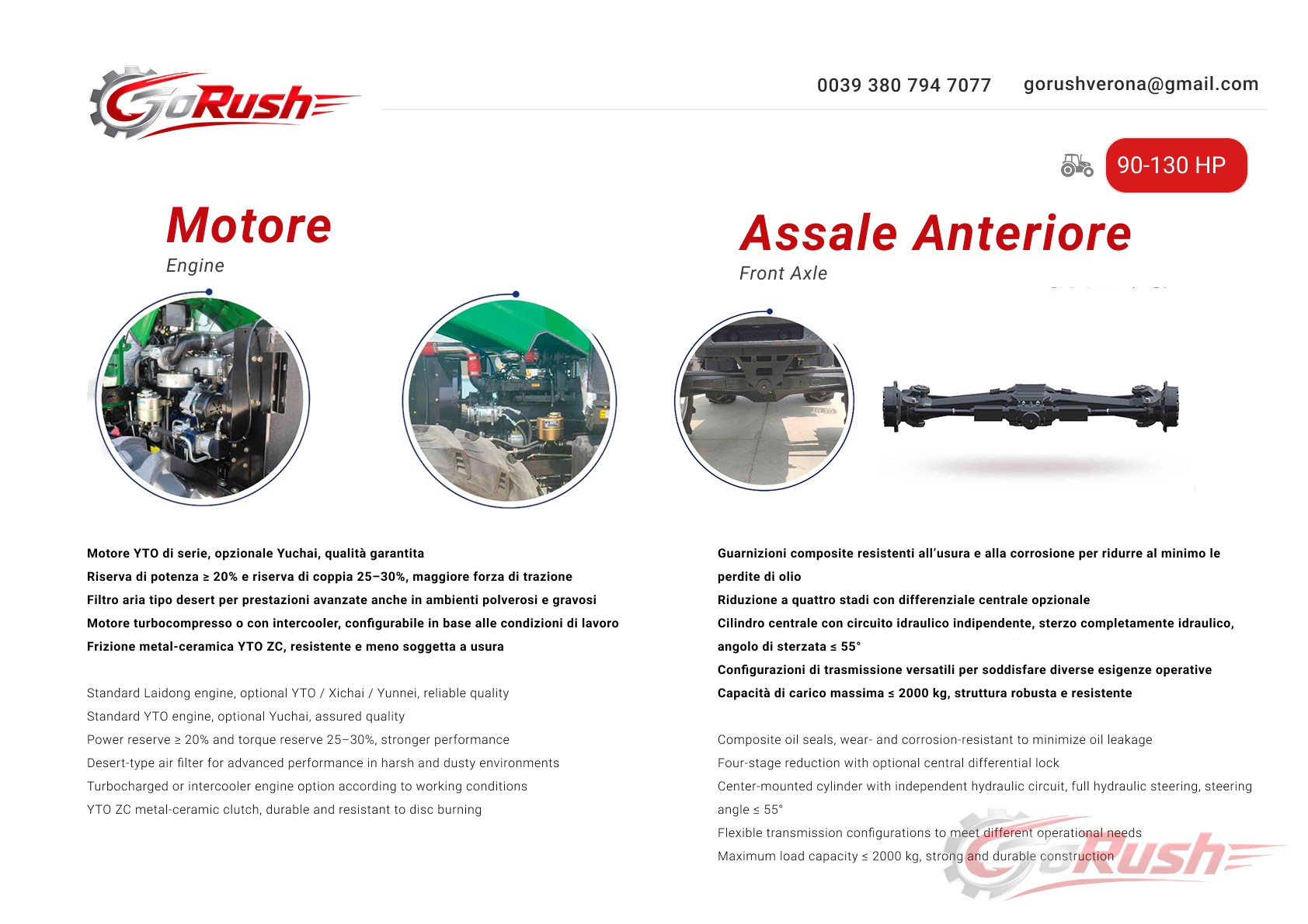 Trattore 90-130 HP 2